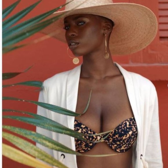 WeWoreWhat Other - WeWoreWhat Claudia Top Tortoise Print sz XL NWT